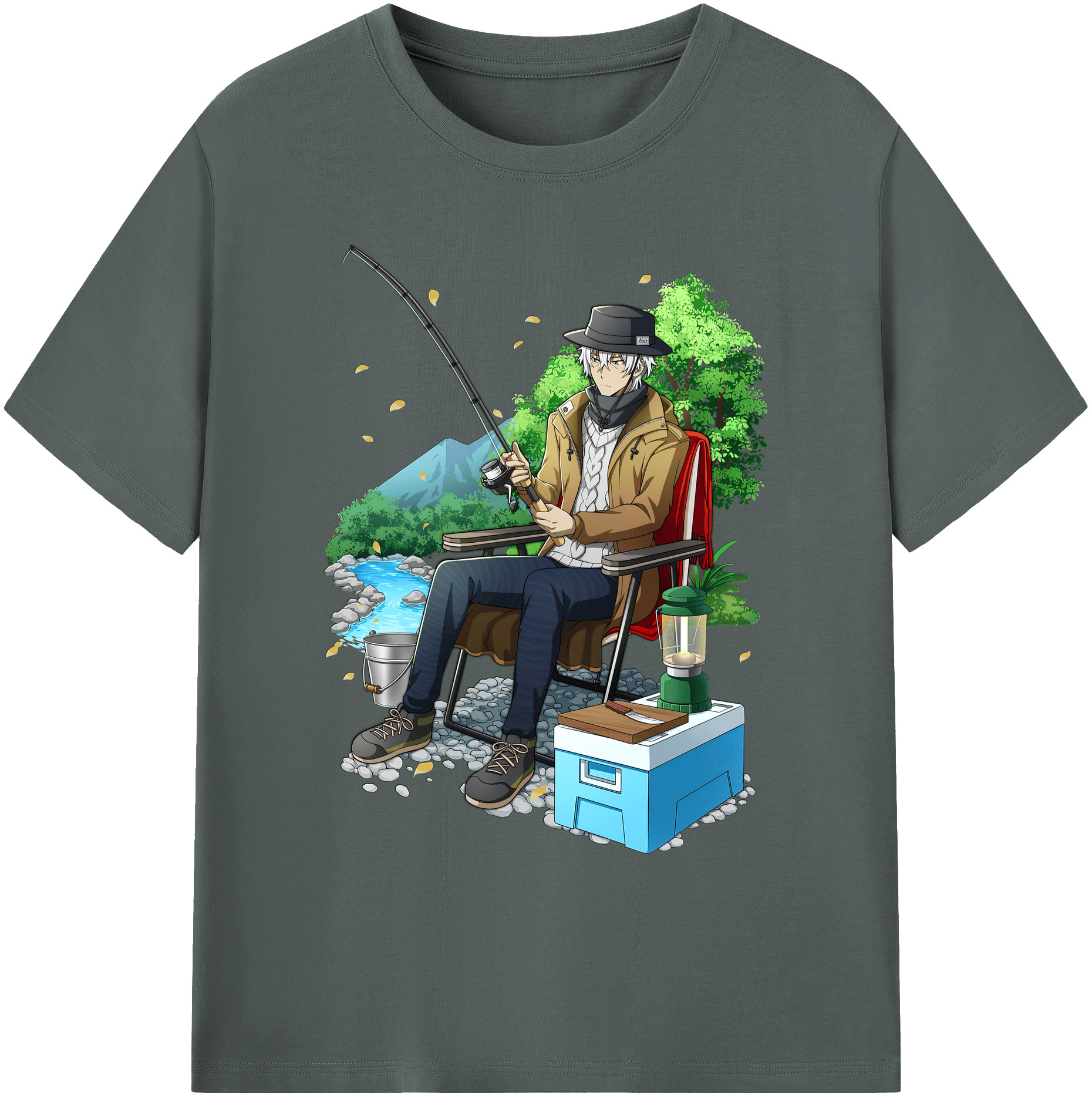 （画像用） 文豪ストレイドッグス Bungo Stray Dogs 綿100％ メンズ半袖Tシャツ｜肌触りやわらか＆通気性